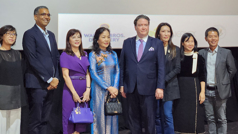 Ban tổ chức công bố các clip lọt vào vòng chung khảo cuộc thi. (Ảnh: Hiệp hội Xúc tiến phát triển Điện ảnh Việt Nam)