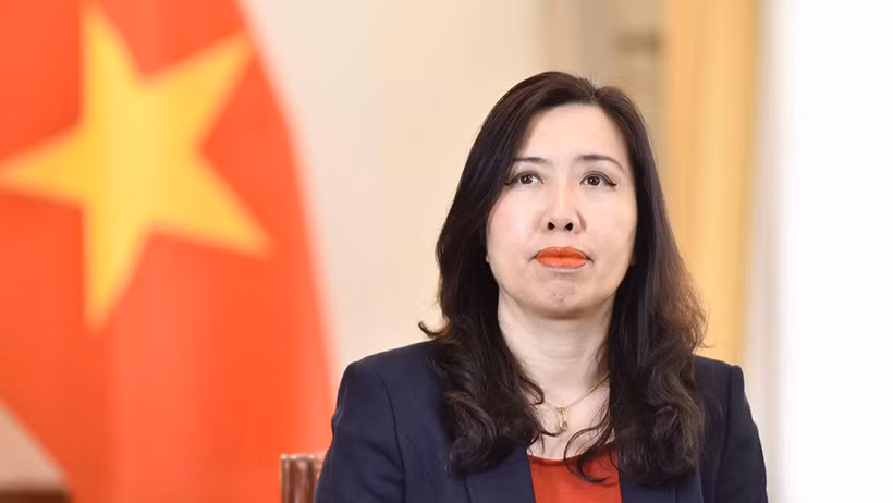 Thứ trưởng Ngoại giao Lê Thị Thu Hằng. (Ảnh: Bộ Ngoại giao)
