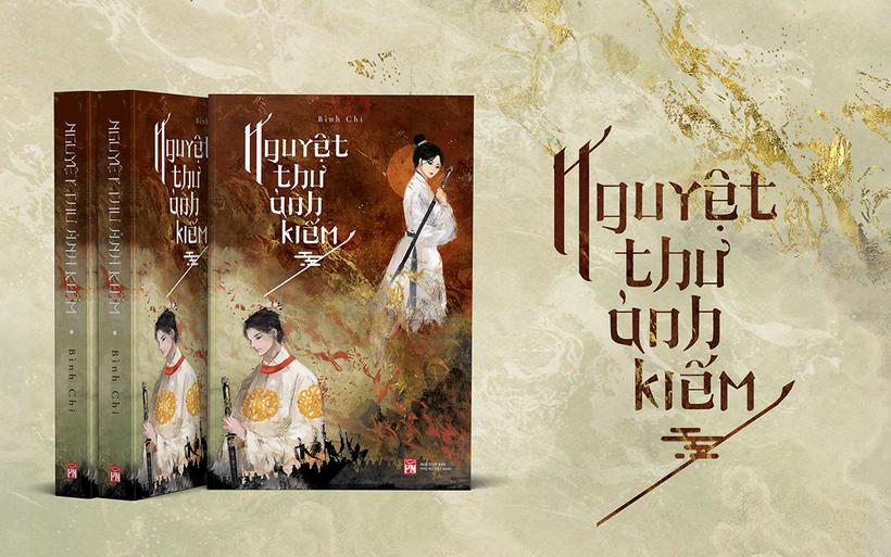 Tiểu thuyết "Nguyệt thư ảnh kiếm". (Ảnh: Nhà xuất bản Phụ nữ Việt Nam)