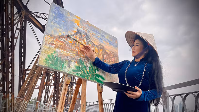 Họa sĩ Văn Dương Thành.