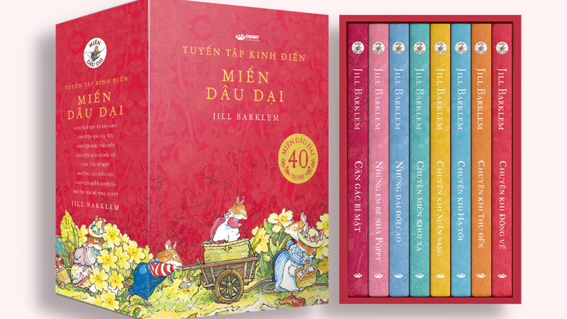 Bộ sách văn học thiếu nhi “Miền dâu dại”.