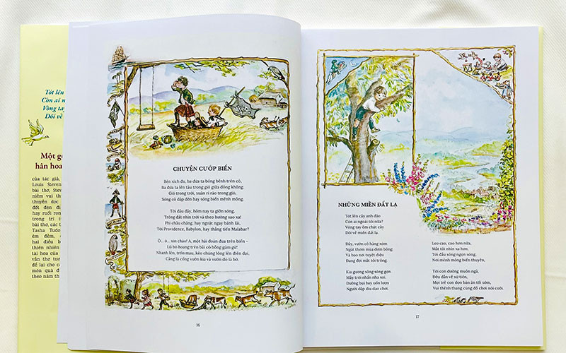 Những trang minh họa tuyệt đẹp của cuốn sách. (Ảnh: Crabit Kidbooks)