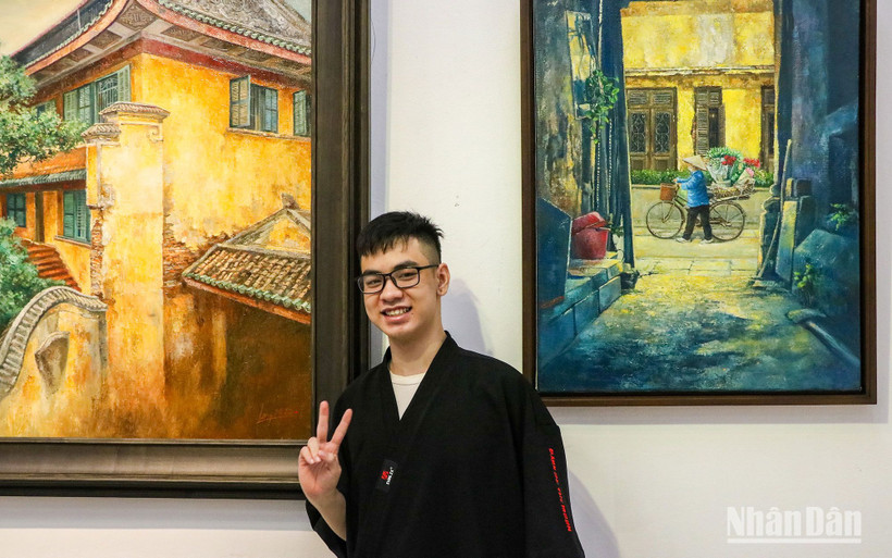 Họa sĩ Trần Nam Long.