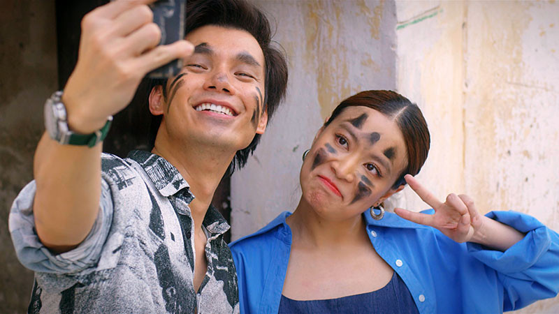 Hai nhân vật chính của phim: Phong và Yến. (Ảnh: VFC)