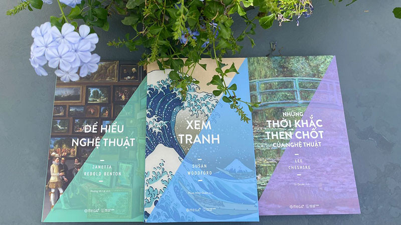 Bộ sách “Công cụ thưởng ngoạn nghệ thuật”. (Ảnh: Omega Plus Books)