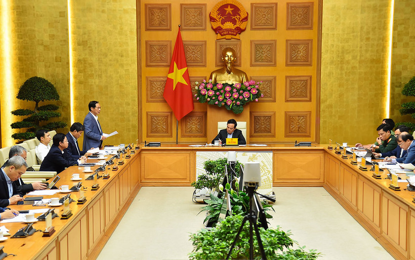 Phiên họp của Ban Chỉ đạo liên ngành. (Ảnh: Báo Thế giới và Việt Nam) 