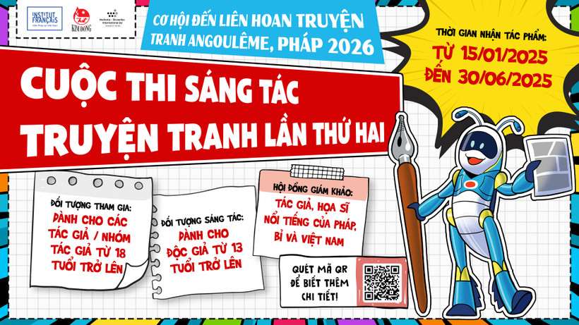 Tổ chức Cuộc thi sáng tác truyện tranh lần thứ hai