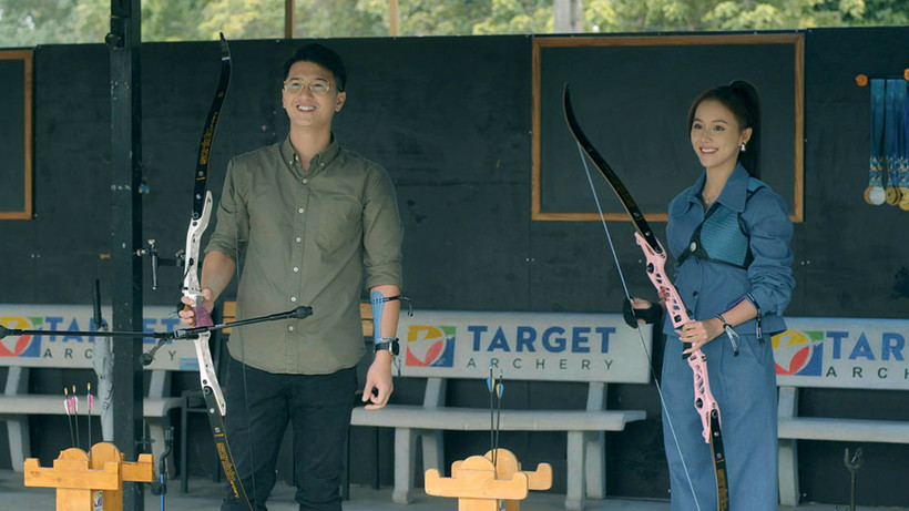 Huỳnh Anh và Minh Thu trong phim. (Ảnh: VFC)