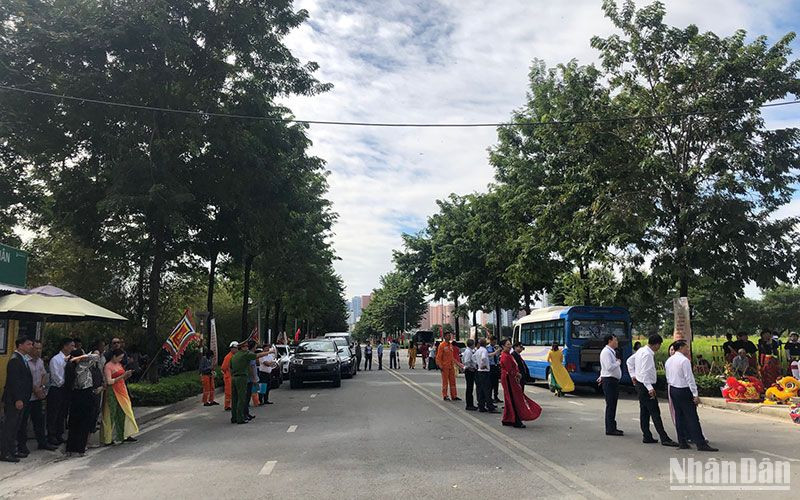 Phố Lưu Cơ, phường Xuân Tảo, Hà Nội.