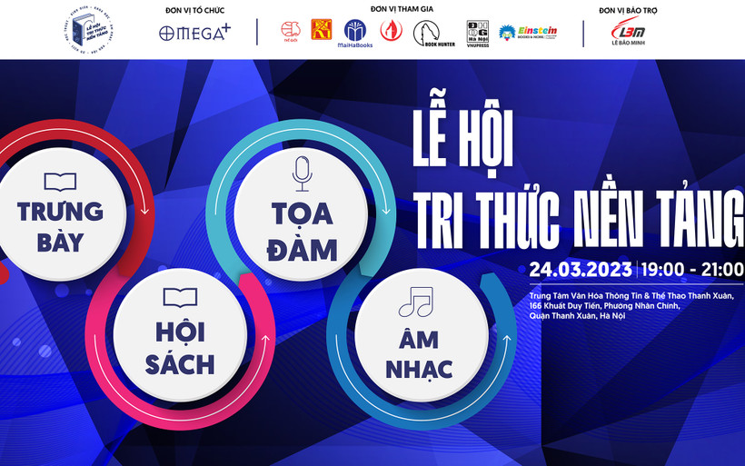 Lễ hội Tri thức nền tảng “Mở kho tàng thư – Nhiều hơn cả sách”
