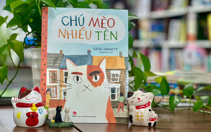 Cuốn "Chú mèo nhiều tên". (Ảnh: Nhà xuất bản Kim Đồng)