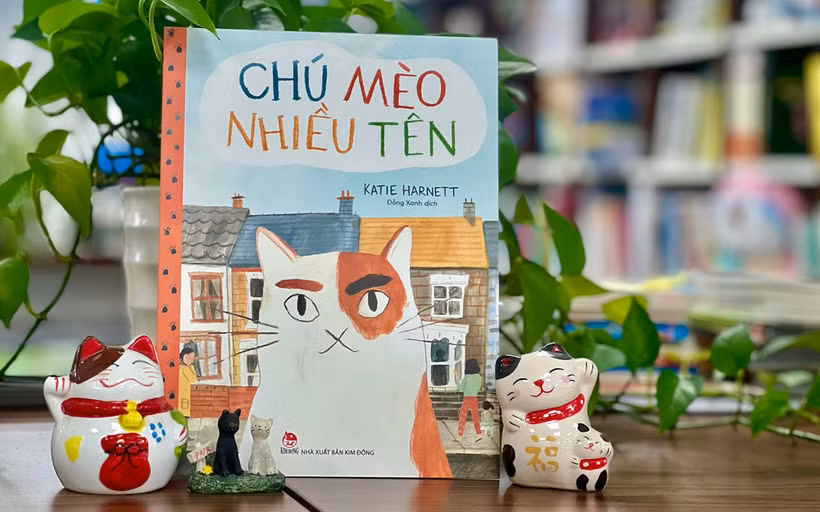 Cuốn "Chú mèo nhiều tên". (Ảnh: Nhà xuất bản Kim Đồng)