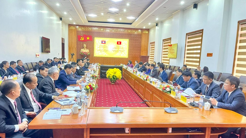 Toàn cảnh buổi Hội đàm.