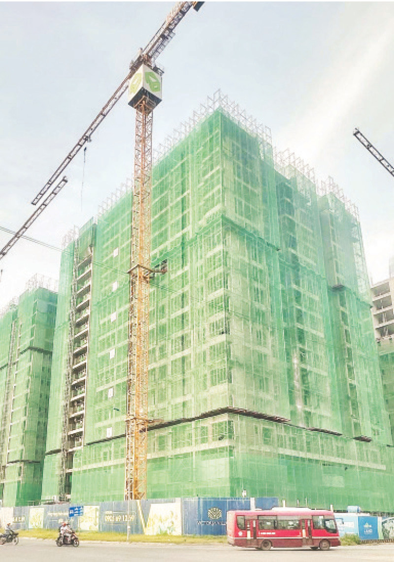 Một dự án nhà ở tại thành phố Thủ Đức.