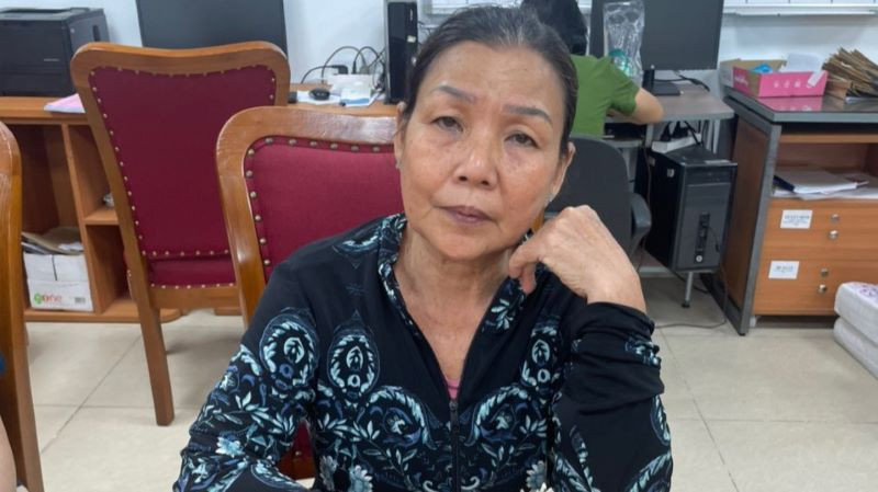 Bị can Nguyễn Thị Kim Loan.