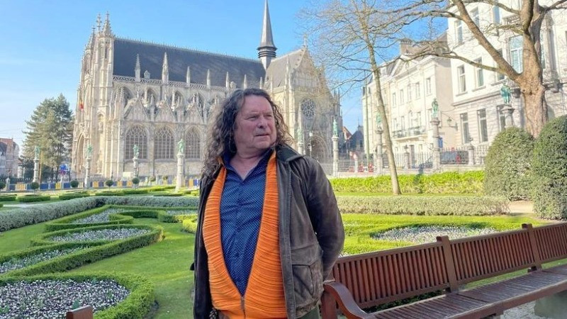 Nhà báo Alain Thomas. (Ảnh: Hương Giang/TTXVN)