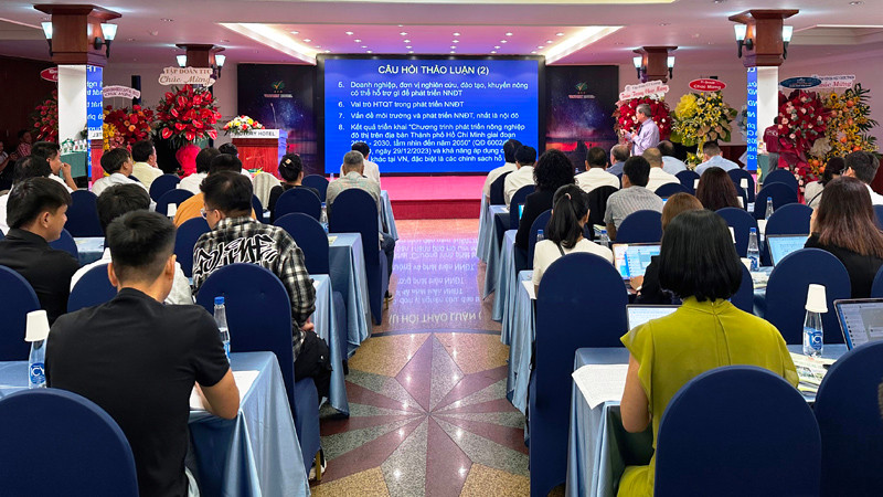 Quang cảnh hội thảo.