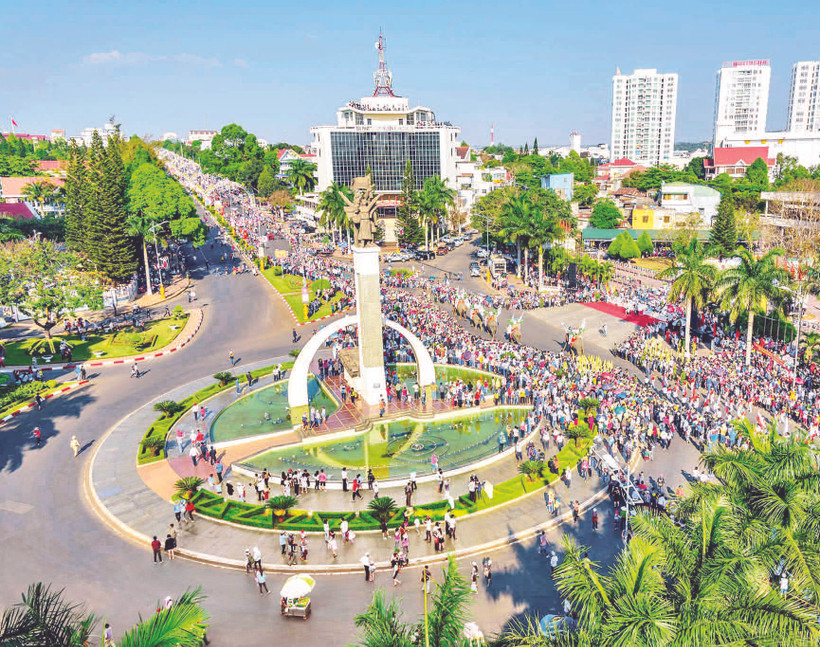 Đắk Lắk đang xây dựng TP Buôn Ma Thuột trở thành điểm đến của cà-phê thế giới. 