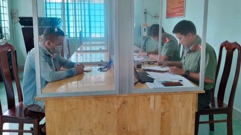 Làm việc với cơ quan Công an, ông H.V.Đ đã thừa nhận toàn bộ hành vi vi phạm của mình. 