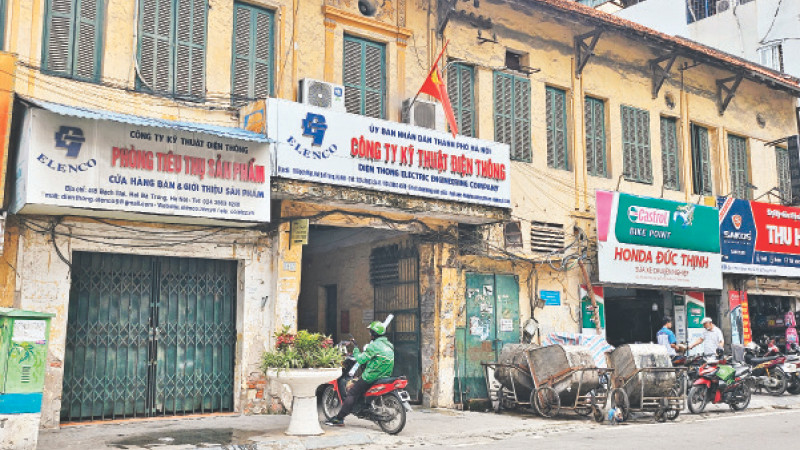Khu đất số 418 phố Bạch Mai, quận Hai Bà Trưng.