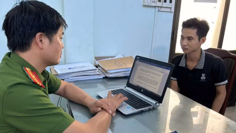 Đối tượng Nguyễn Tấn Đạt đã thừa nhận hành vi phạm tội.