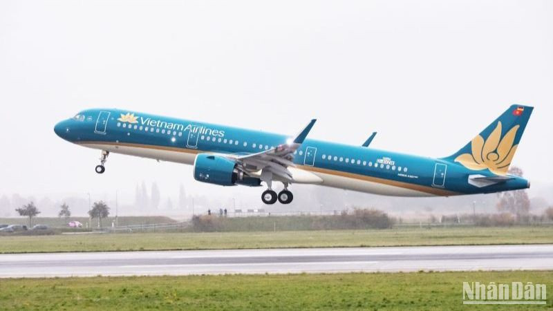 Đường bay Hà Nội-Manila được khai thác bằng tàu bay Airbus A321.