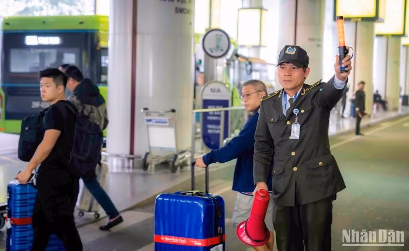 Cảng Hàng không quốc tế Nội Bài thực hiện tăng cường an ninh cấp độ 1 từ ngày 6/2 đến 16/2/2024 theo chỉ đạo của Cục Hàng không Việt Nam.