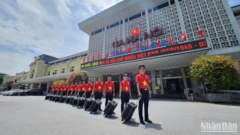 “Đoàn tàu Thống nhất” được thiết kế như hành trình nhìn về lịch sử, giúp hành khách, nhân dân hiểu rõ và trân trọng giá trị hòa bình của ngày hôm nay.