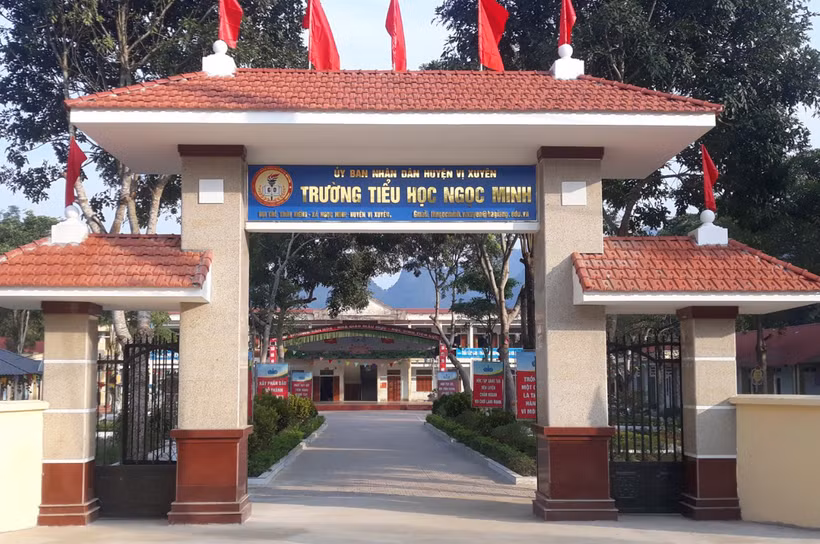 Trường Tiểu học Ngọc Minh.