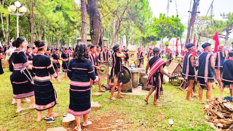 Ngày hội thu hút gần 800 nghệ nhân đến từ 17 huyện, thị xã, thành phố trên địa bàn tỉnh Gia Lai.