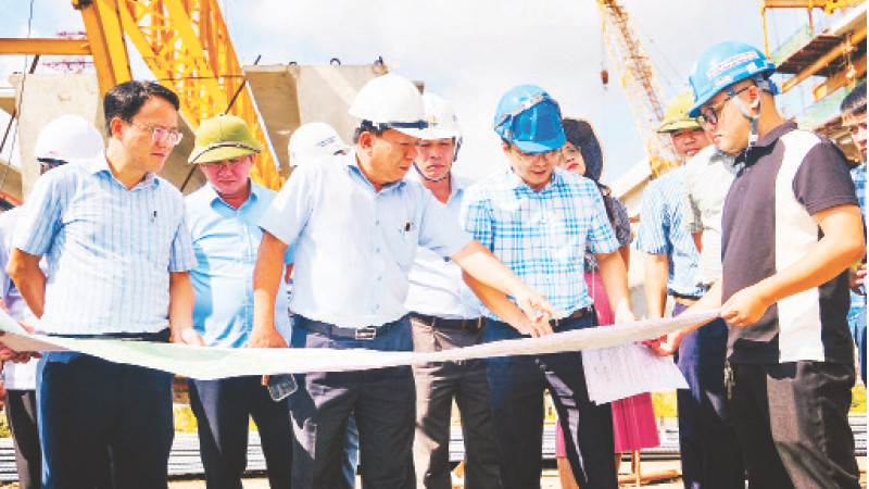Lãnh đạo thành phố Hải Phòng thường xuyên kiểm tra, đôn đốc, tháo gỡ vướng mắc đẩy nhanh tiến độ cầu Lại Xuân.