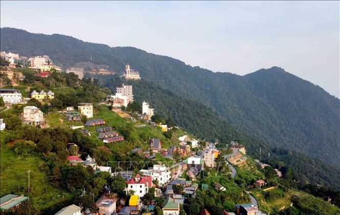 Một góc Tam Đảo. (Ảnh: TTXVN)