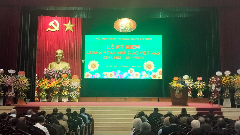 Quang cảnh buổi lễ.