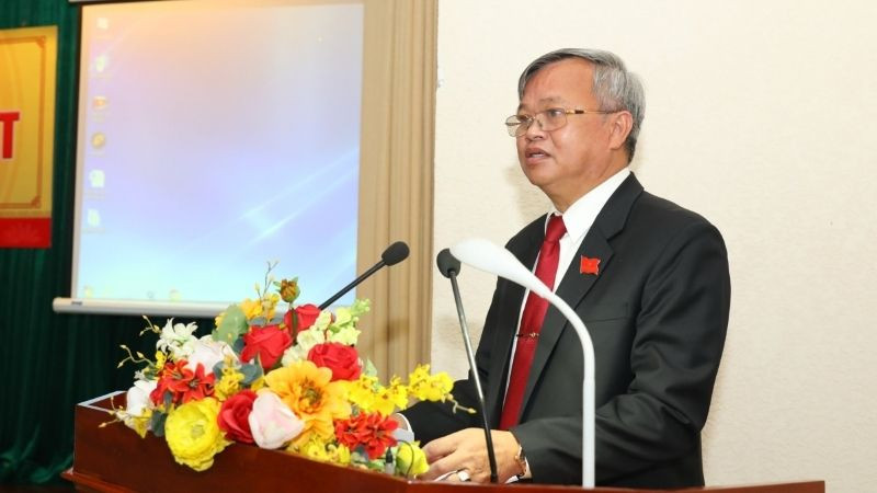 Ông Cao Tiến Dũng, Chủ tịch UBND tỉnh Đồng Nai, nhận kỷ luật bằng hình thức cảnh cáo. (Ảnh: VOV) 