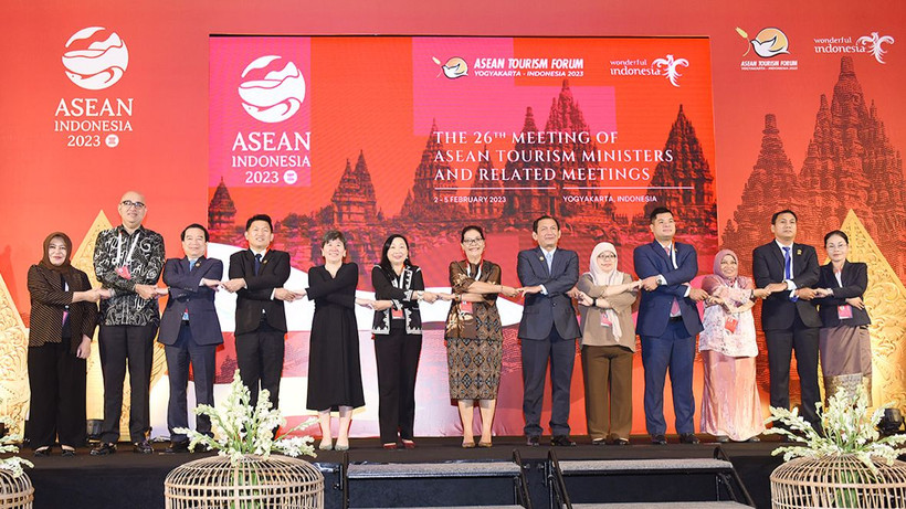 Trưởng đoàn cơ quan du lịch quốc gia ASEAN dự hội nghị (Ảnh: Tổng cục Du lịch) 