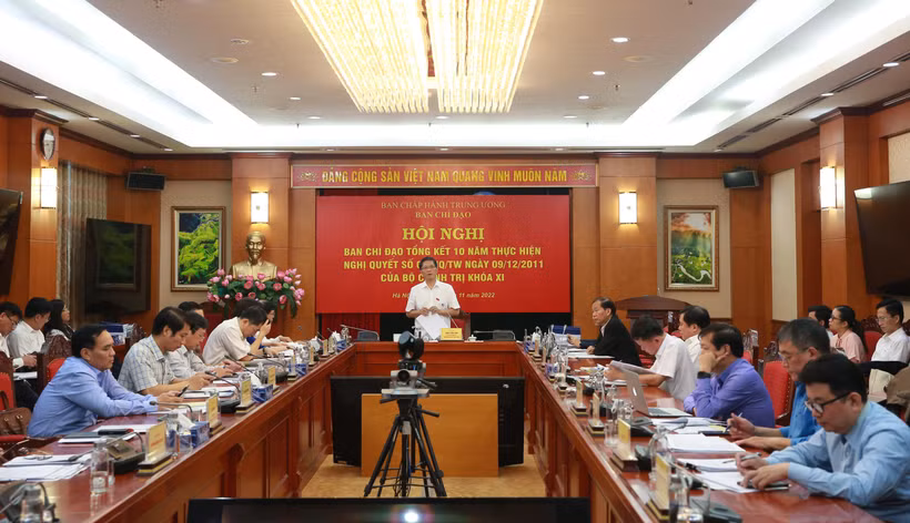 Quang cảnh hội nghị.