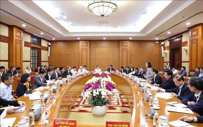 Quang cảnh hội nghị. (Ảnh: TTXVN)