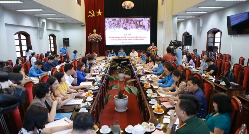 Toàn cảnh tọa đàm. (Ảnh: THÀNH ĐẠT)