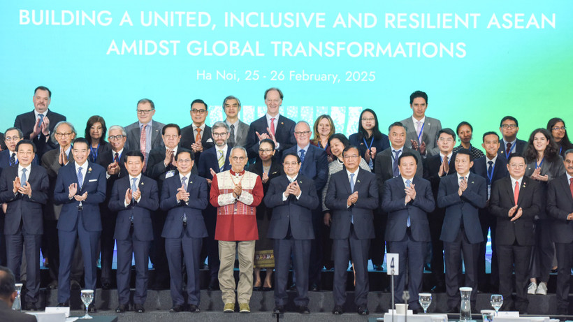 Thủ tướng Phạm Minh Chính và các Trưởng đoàn tham dự Diễn đàn Tương lai ASEAN 2025.