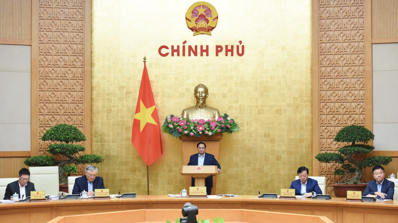 Thủ tướng Phạm Minh Chính dự và chủ trì phiên họp Chính phủ tháng 2.