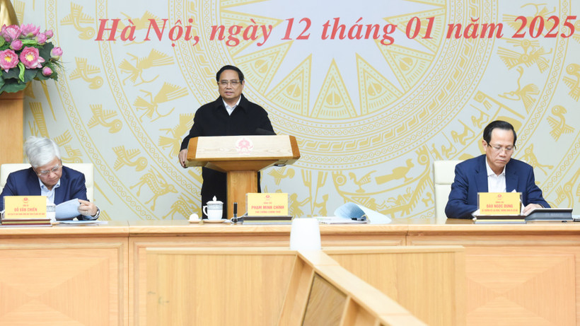 Thủ tướng Phạm Minh Chính phát biểu khai mạc Phiên họp.