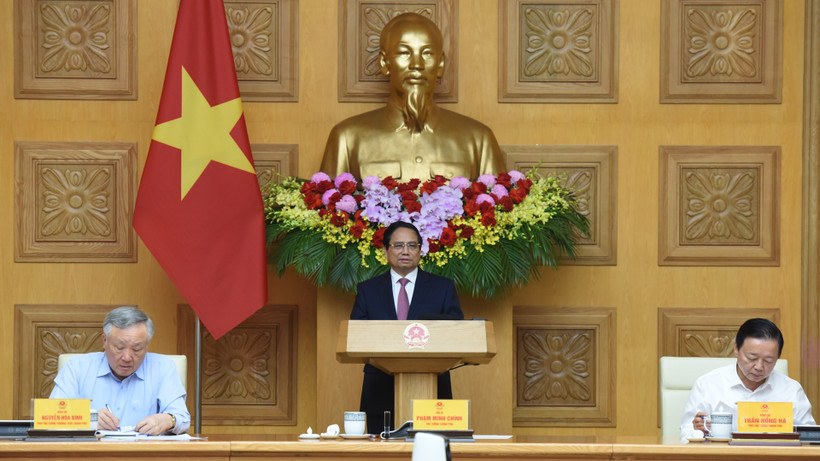 Thủ tướng Phạm Minh Chính chủ trì hội nghị tổng kết việc thực hiện Nghị quyết số 18-NQ/TW.