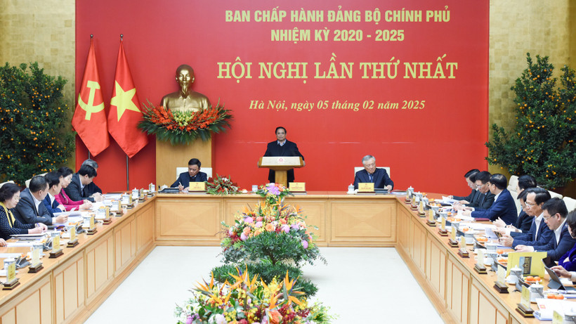 Hội nghị lần thứ nhất Ban Chấp hành Đảng bộ Chính phủ nhiệm kỳ 2020-2025.