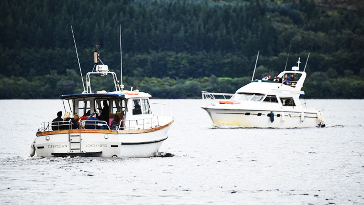 Chiến dịch tìm kiếm thủy quái Nessie lớn nhất trong 50 năm qua. Ảnh: AFP