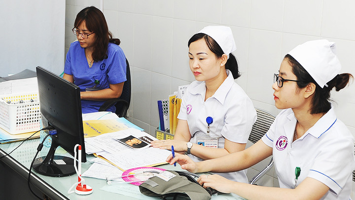 Triển khai bệnh án điện tử giúp dữ liệu bệnh nhân dễ dàng liên thông. Ảnh: NGUYỄN HẢI