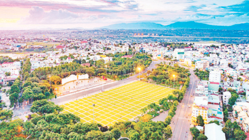 Thành phố Pleiku đang được chỉnh trang để vươn tầm đô thị "Cao nguyên xanh vì sức khỏe".