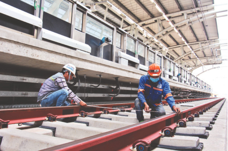 Dự kiến tháng 3/2023, sẽ hoàn thiện kiến trúc các nhà ga trên cao tuyến Metro số 1 (Bến Thành-Suối Tiên). 