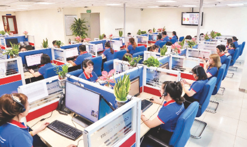 Vào việc ngay ngày đầu năm mới 