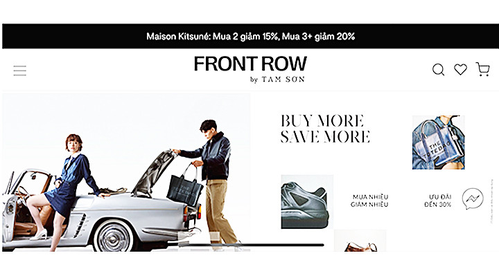 Thêm địa chỉ mua sắm đồ hiệu