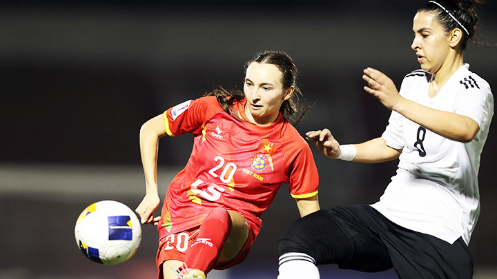 CLB nữ Thành phố Hồ Chí Minh làm nên lịch sử khi lọt vào bán kết giải AFC Champions League. Ảnh: VFF